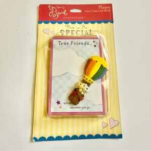 You're So Special "True Friends" Hot Air Balloon Plaque Wall/Table Top Decor